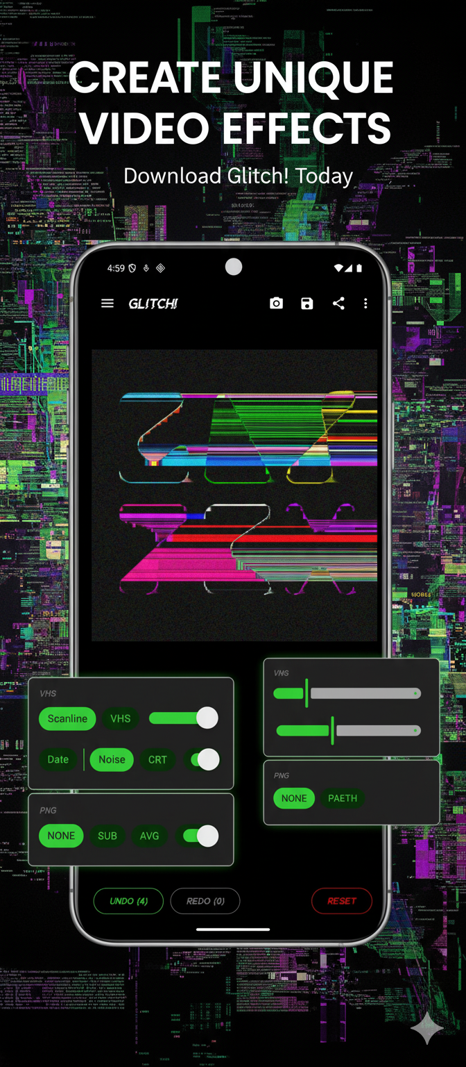 اسکرین شات 2 برنامه Glitch! (glitch4ndroid)