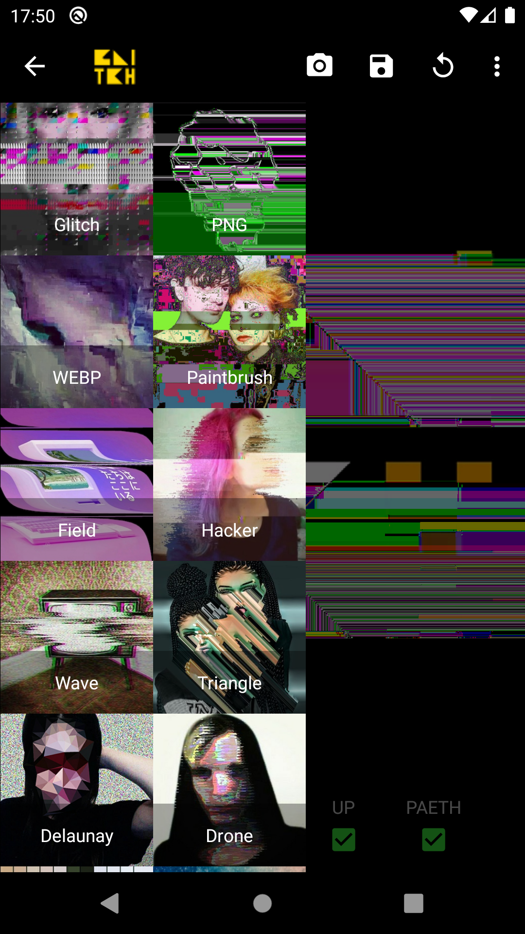 اسکرین شات 3 برنامه Glitch! (glitch4ndroid)