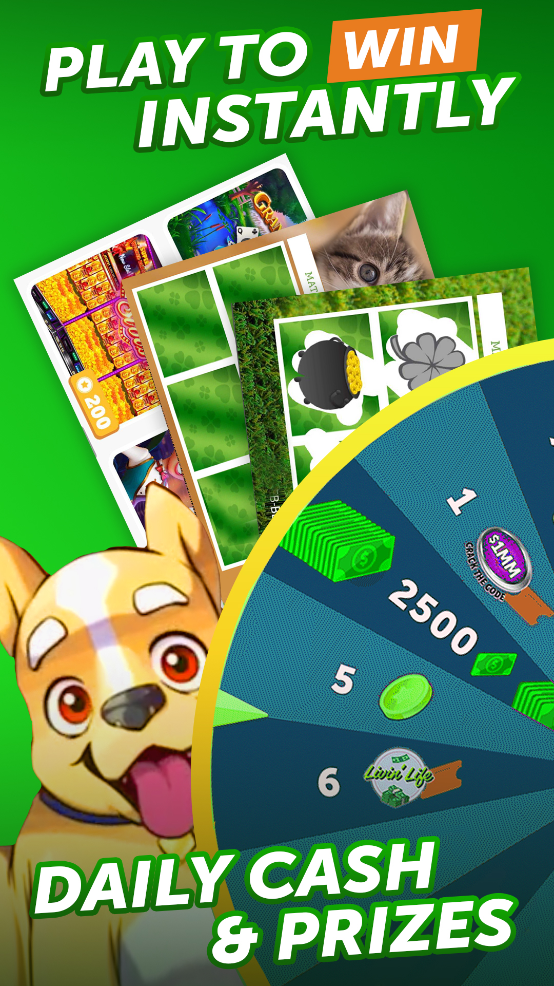 اسکرین شات برنامه Lucktastic: Win Prizes, Real Rewards, & Gift Cards 2