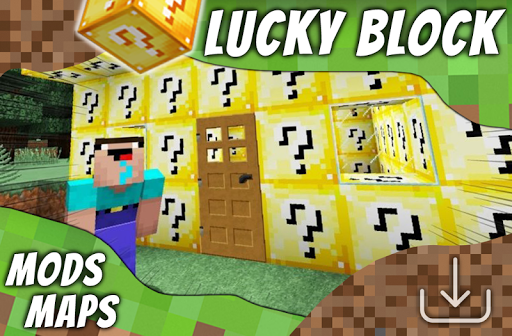 اسکرین شات 2 برنامه Lucky Block Mod
