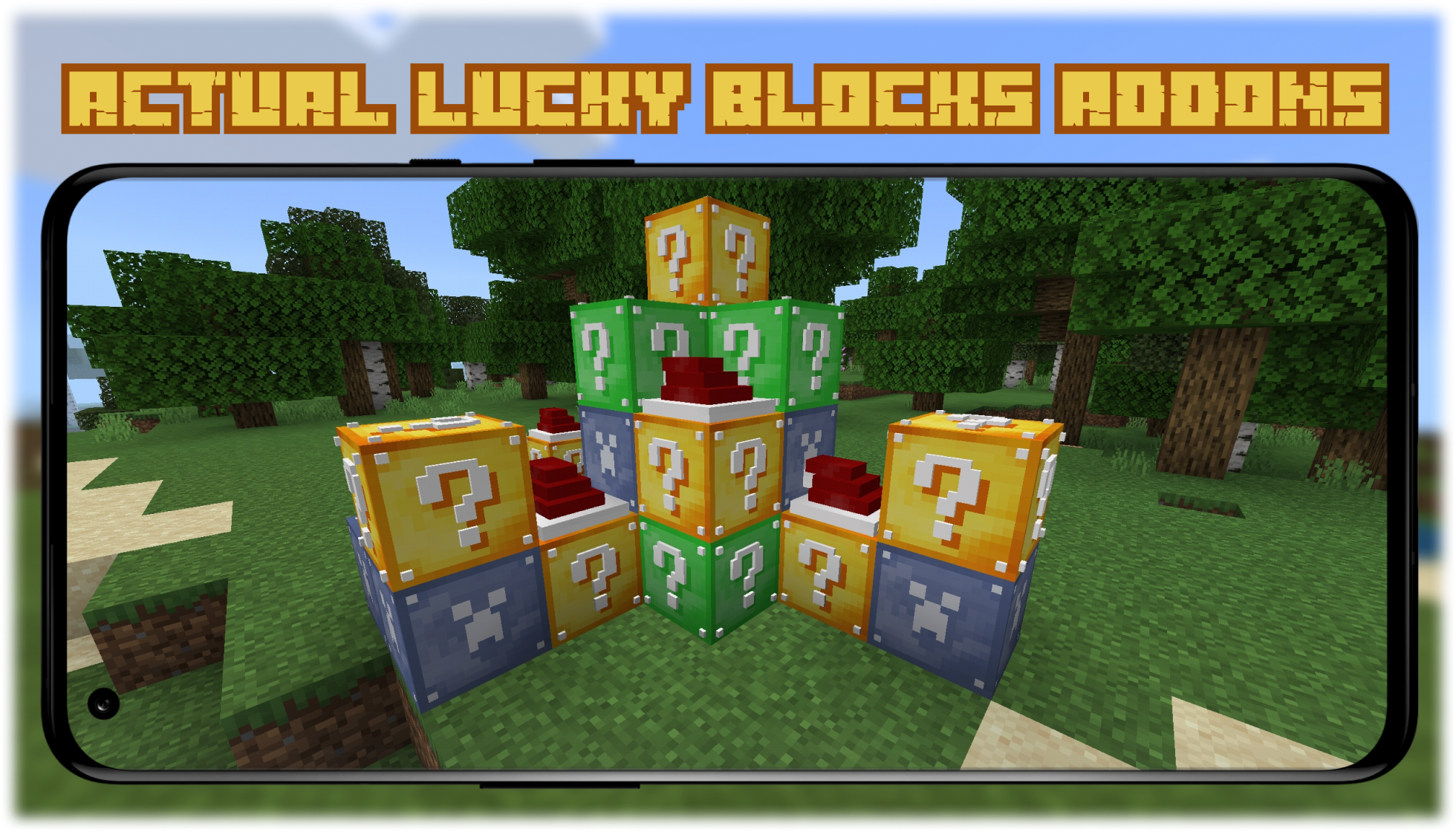 اسکرین شات 3 برنامه Mods Lucky Block for Minecraft