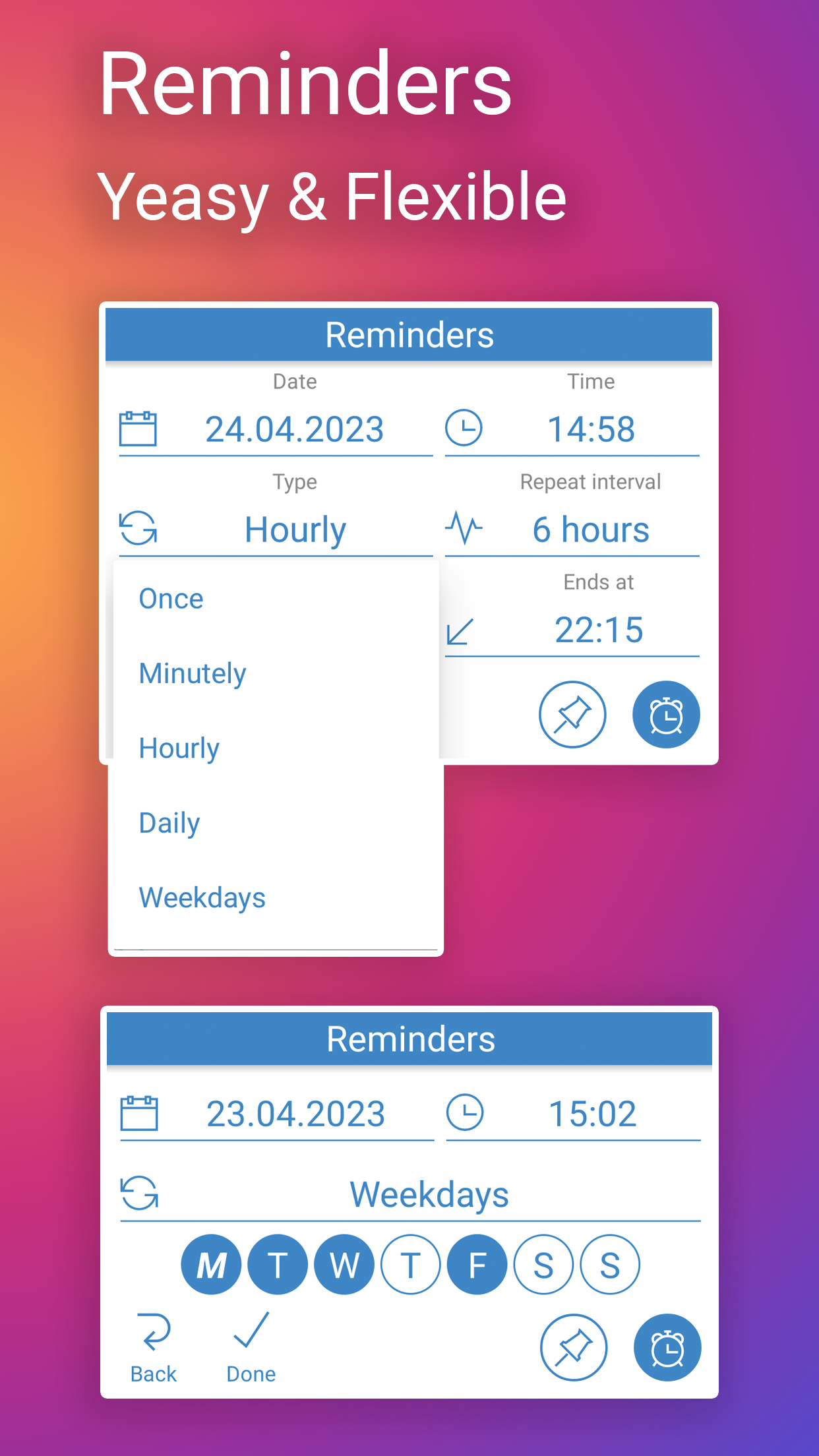 اسکرین شات 3 برنامه NoteToDo - Notes & To Do List