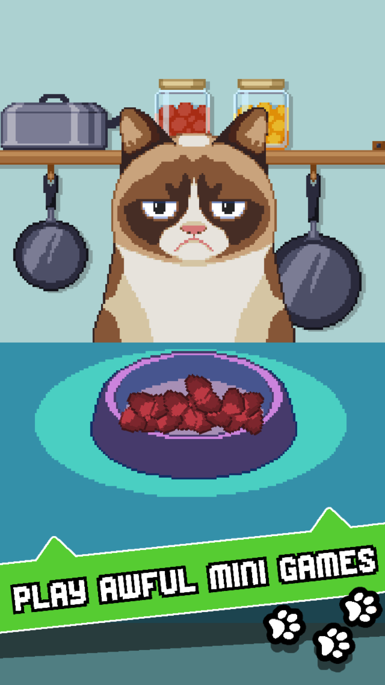 اسکرین شات 1 بازی Grumpy Cat's Worst Game Ever