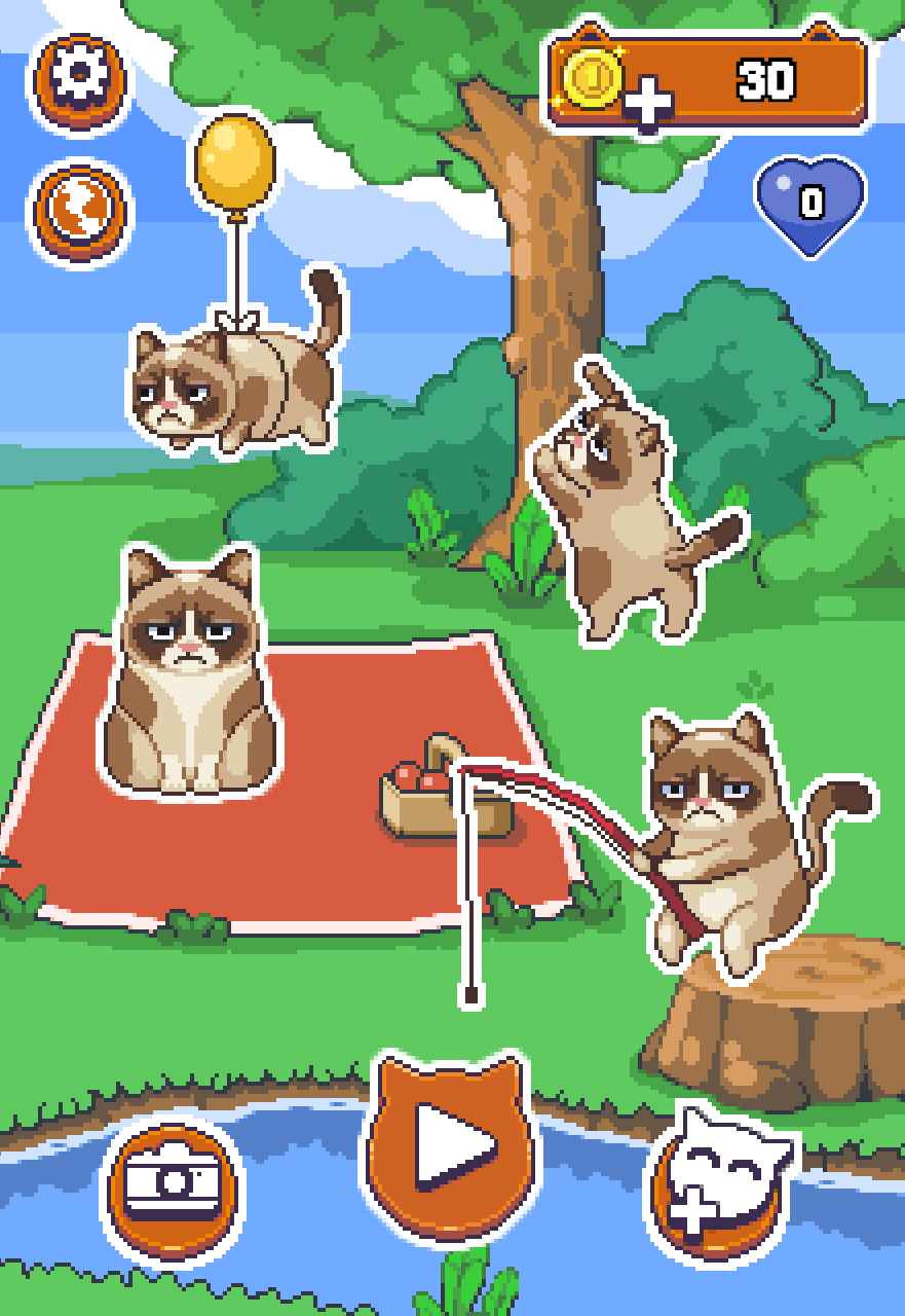 اسکرین شات 5 بازی Grumpy Cat's Worst Game Ever