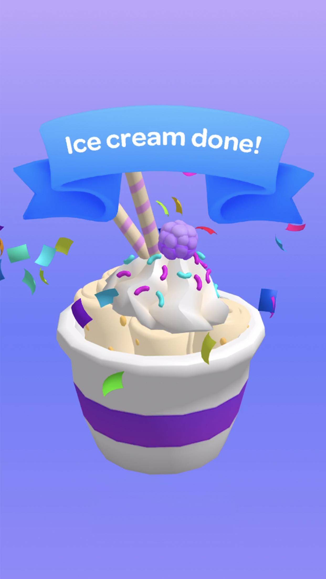 اسکرین شات 4 بازی Ice Cream Roll