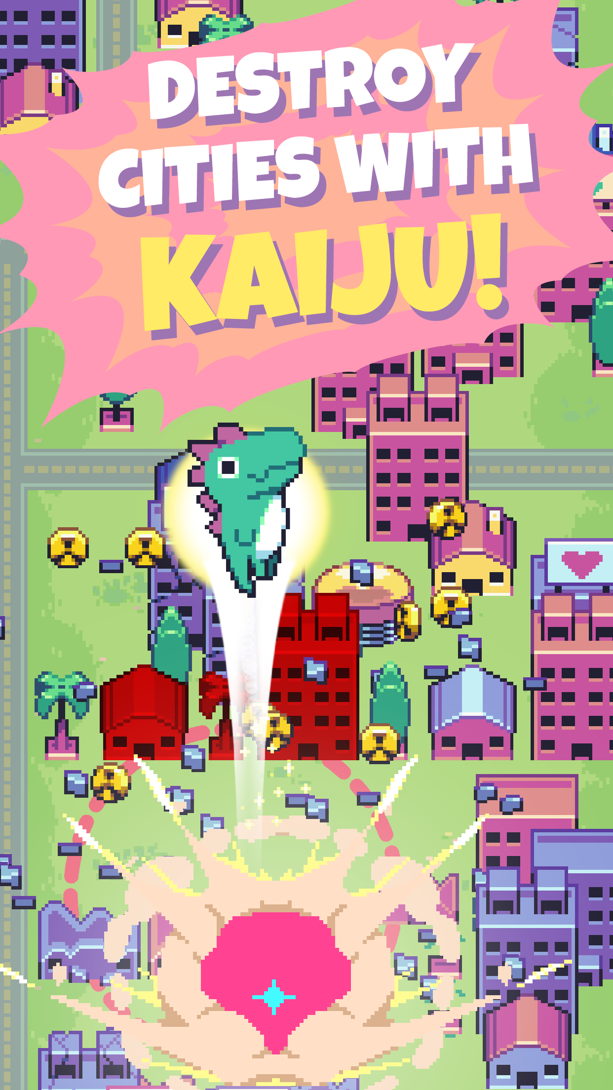 اسکرین شات 1 بازی Kaiju Rush