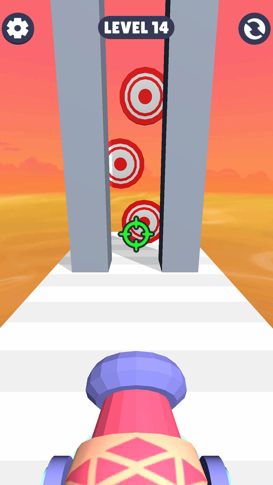 اسکرین شات 3 بازی Happy Cannon Number 3D