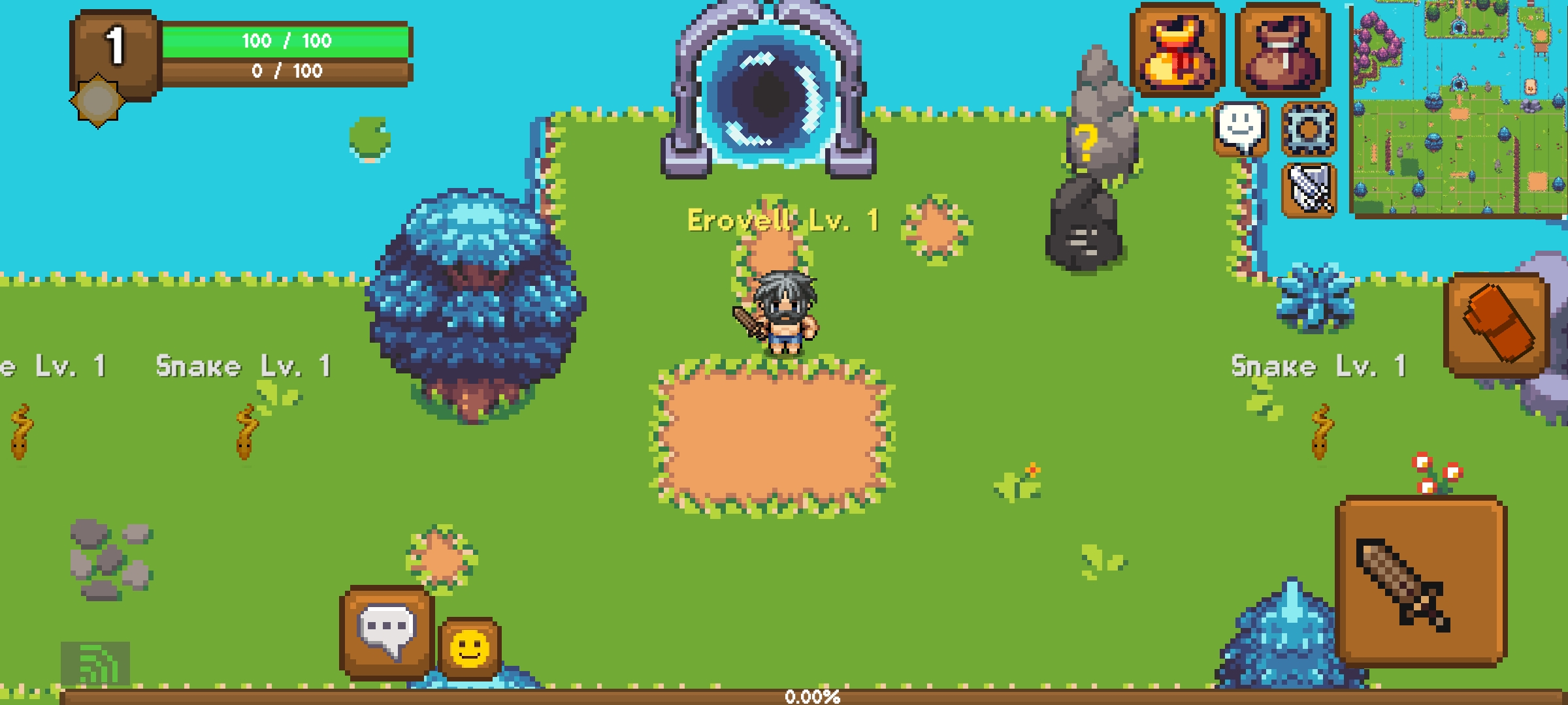 اسکرین شات 7 بازی Muck Survival Pixel mmorpg pve