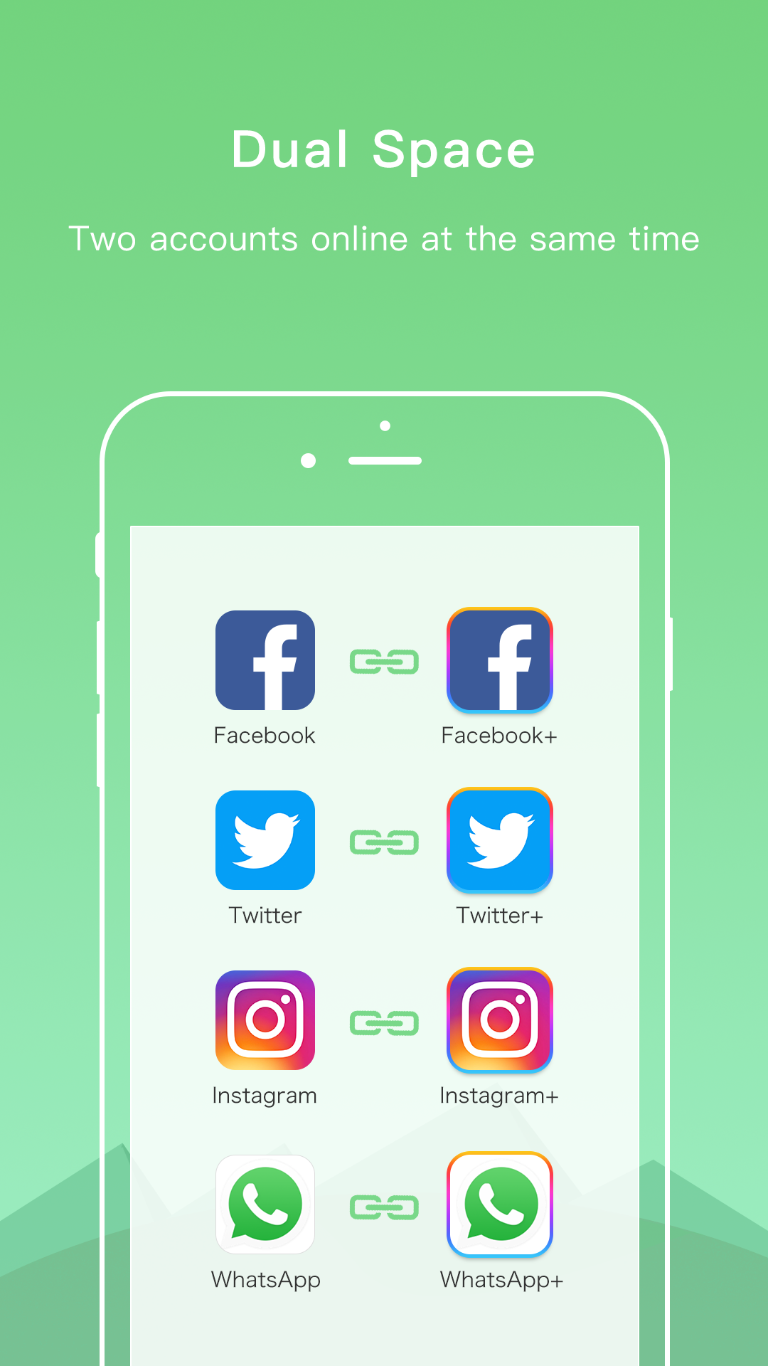اسکرین شات 2 برنامه Dual Space Lite-Multi Accounts