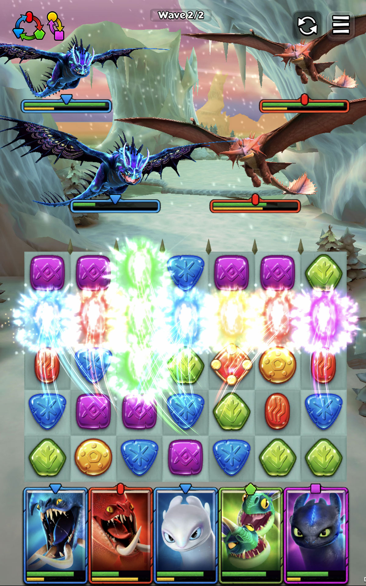 اسکرین شات 8 بازی Dragons: Titan Uprising