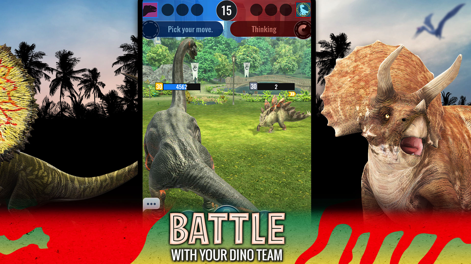 Jurassic World Alive 3.1.38 – بازی اکشن-ماجرایی چندنفره دنیای دایناسورها برای اندروید