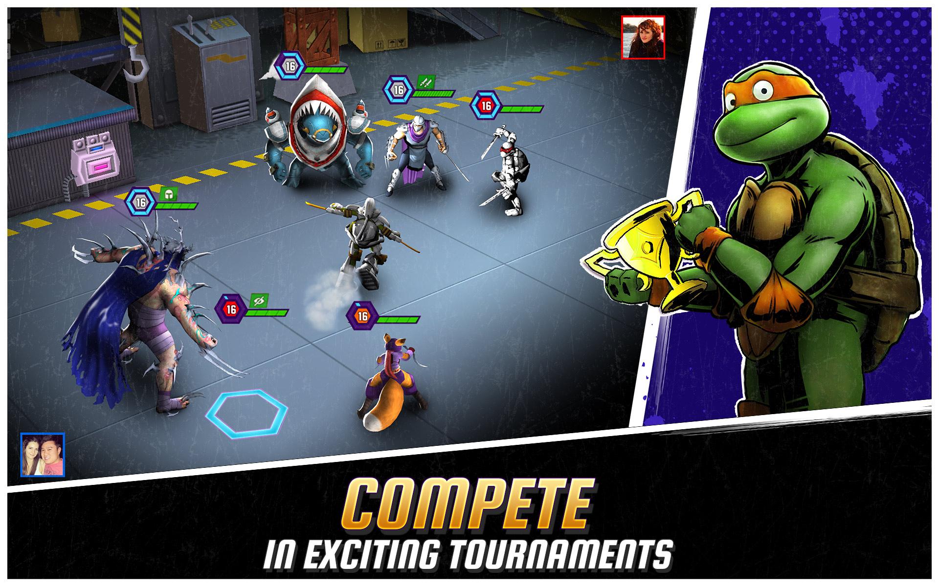اسکرین شات 3 بازی Ninja Turtles: Legends