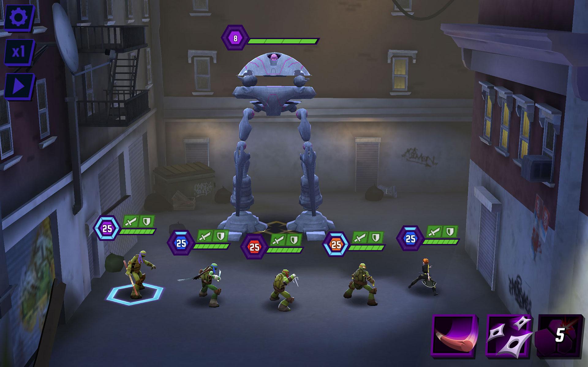 اسکرین شات 6 بازی Ninja Turtles: Legends