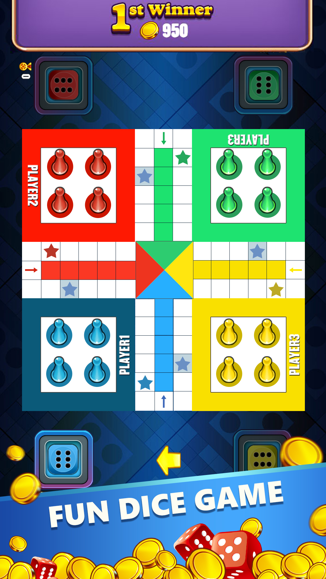 اسکرین شات 4 بازی Ludo Master™ Lite - Dice Game