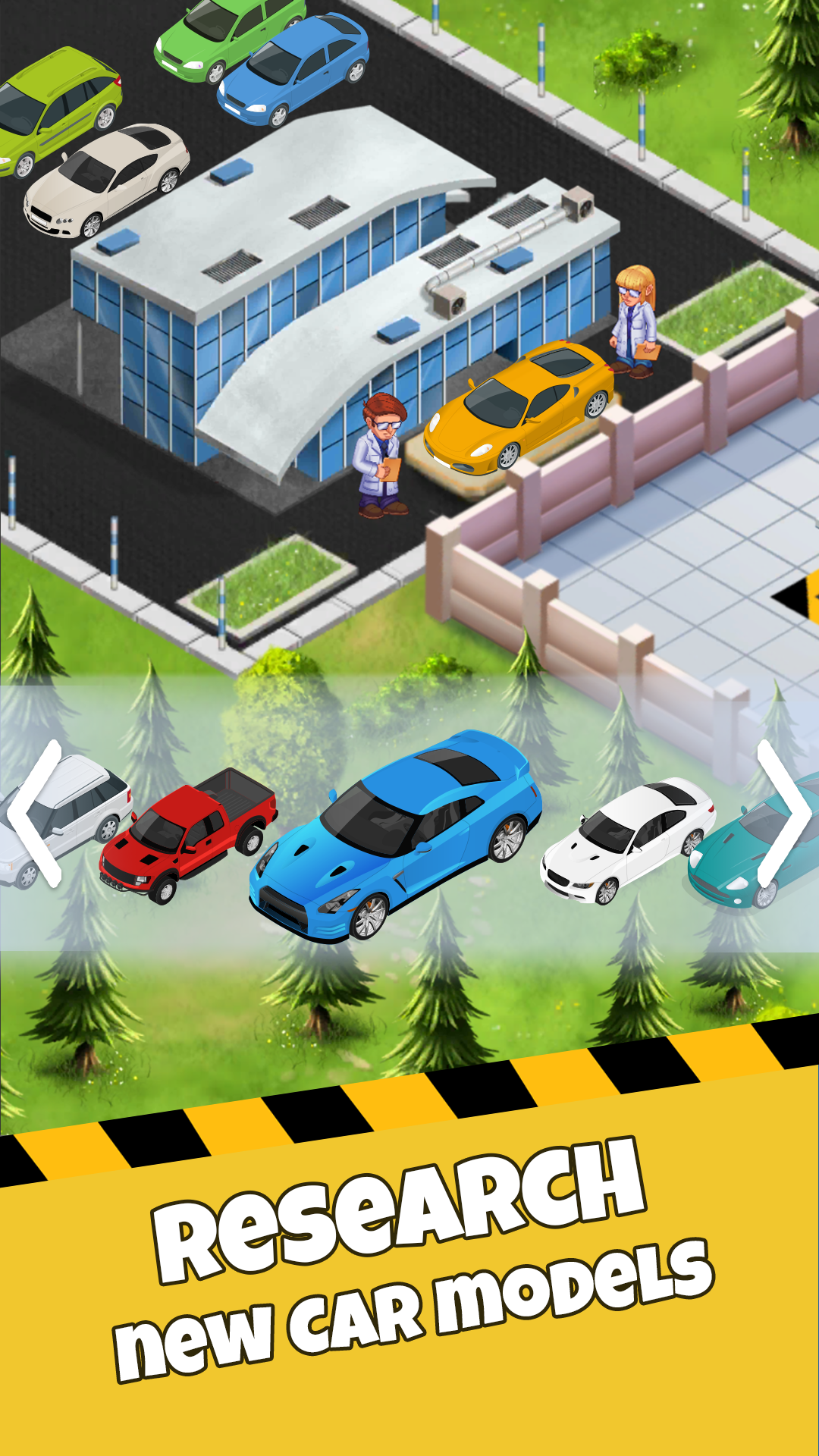 اسکرین شات 3 بازی Idle Car Factory: Car Builder