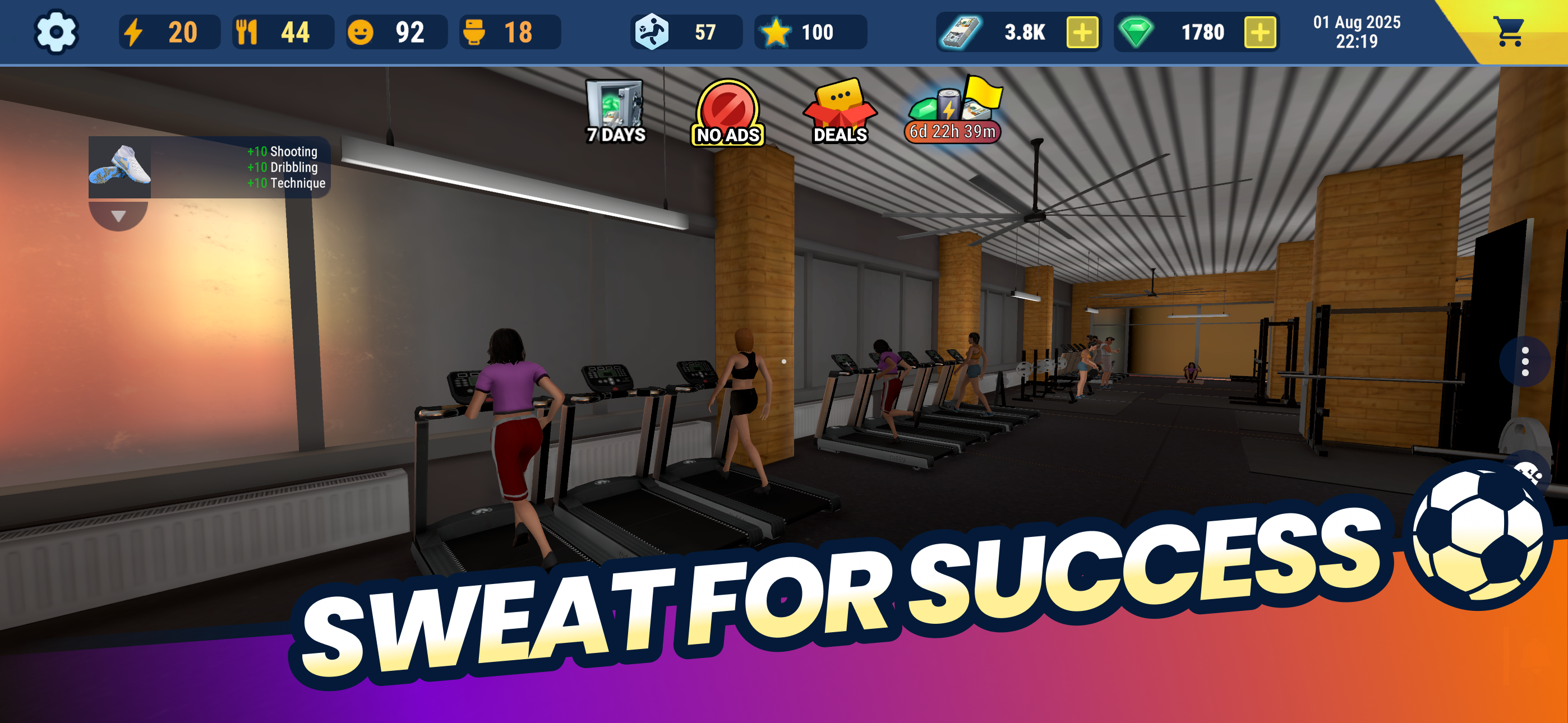 اسکرین شات 5 بازی Soccer Life Simulator