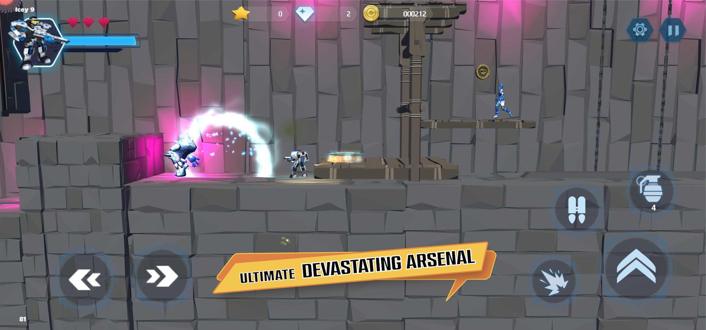 اسکرین شات 5 بازی Blaster Blade - War of Galaxy