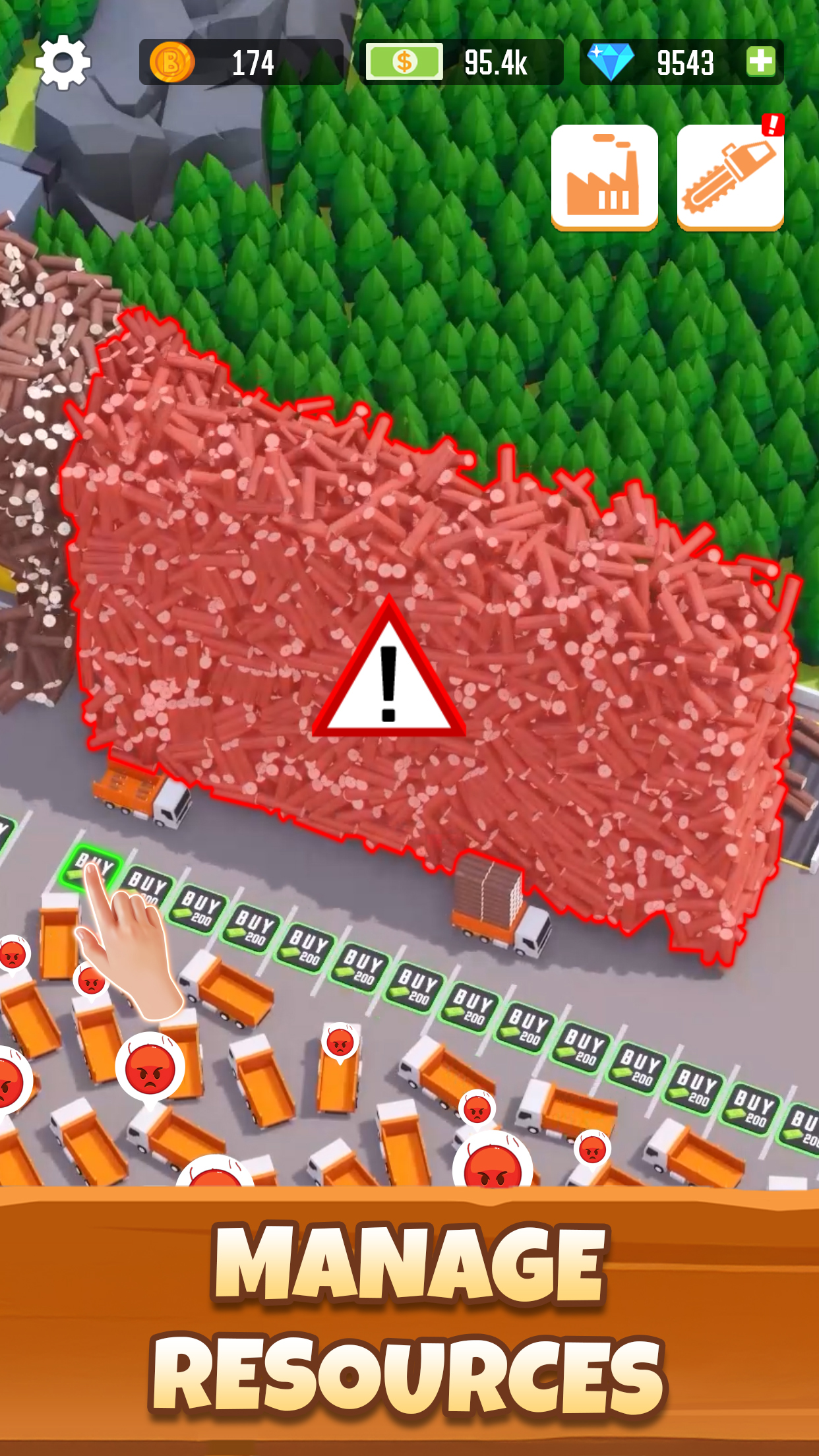 اسکرین شات 3 بازی امپراتوری چوب: تایکون جنگلداری