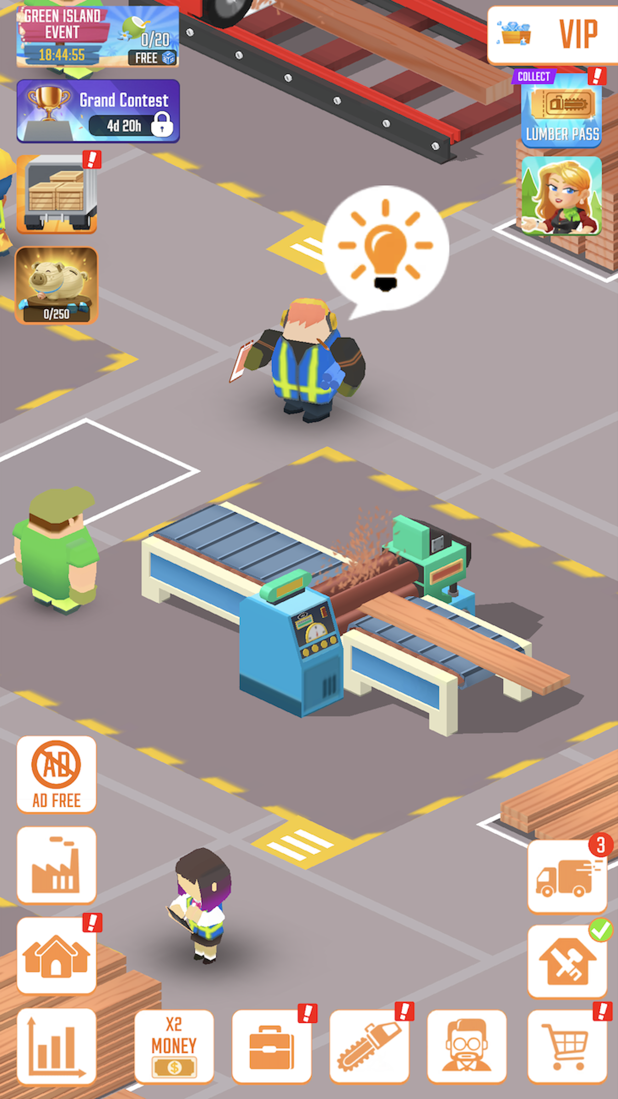 اسکرین شات 6 بازی امپراتوری چوب: تایکون جنگلداری