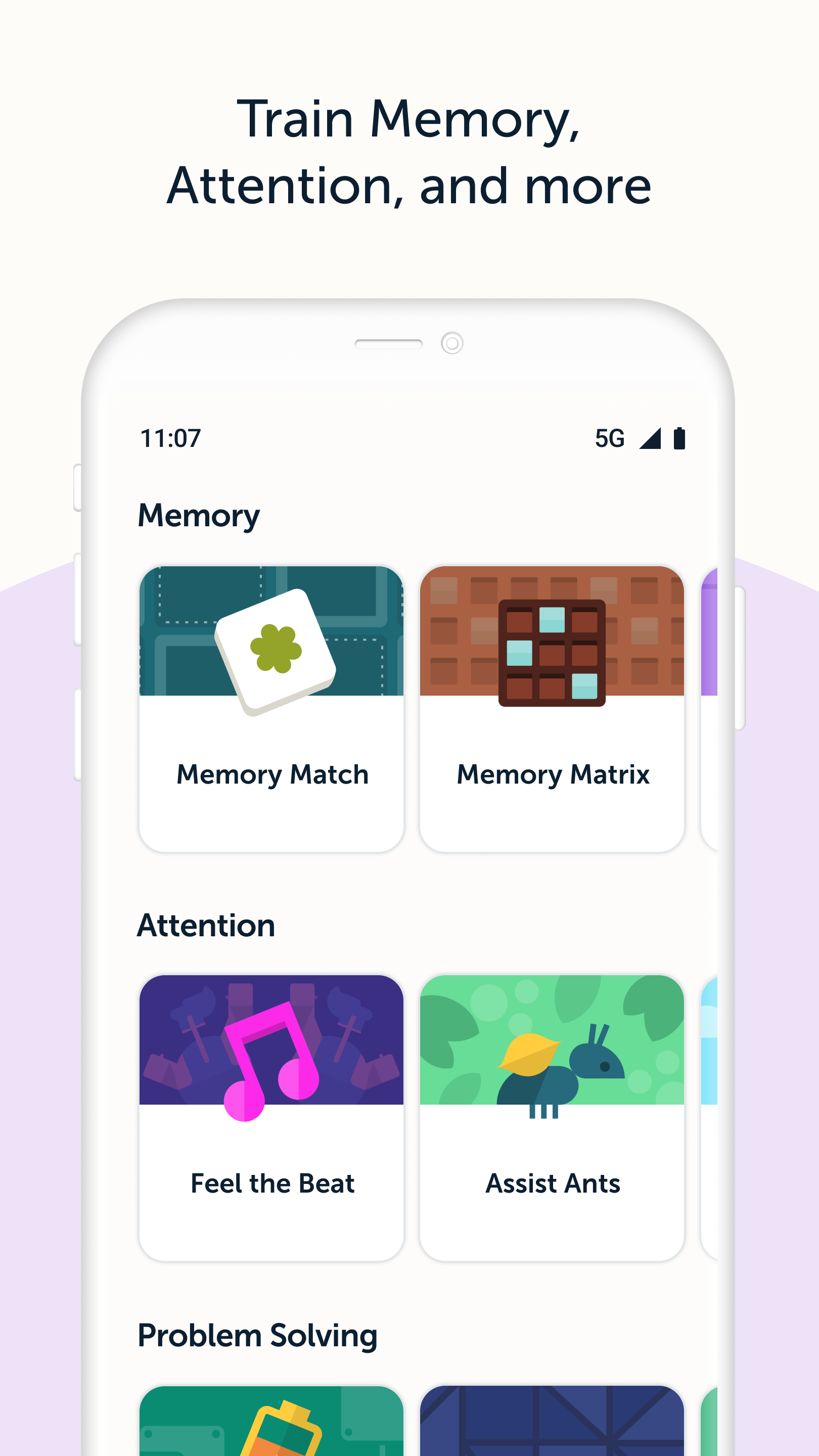 اسکرین شات 3 برنامه Lumosity: Brain Training Games