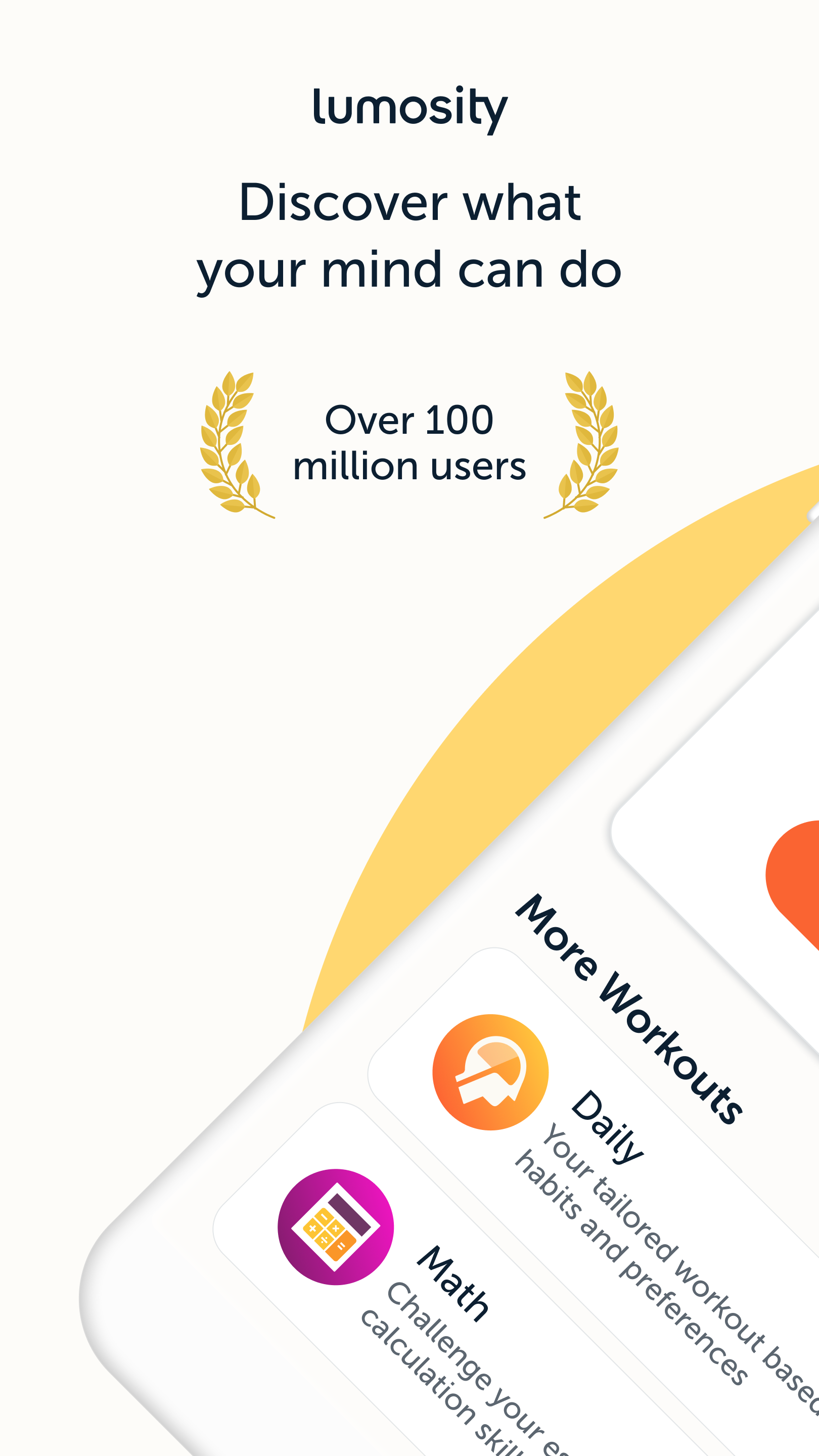 اسکرین شات 1 برنامه Lumosity: Brain Training Games