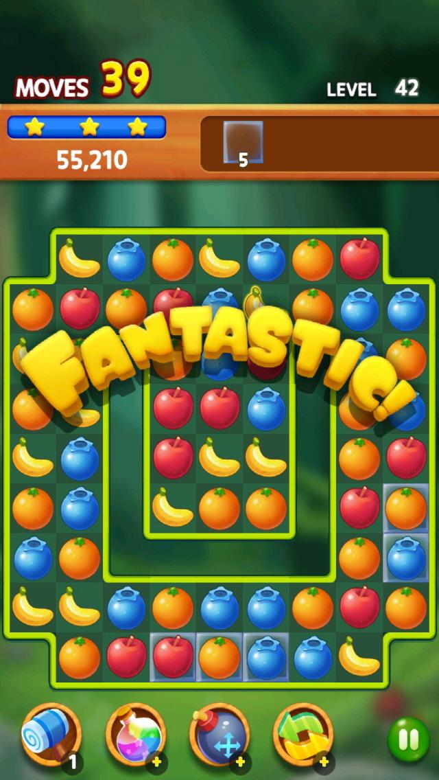 اسکرین شات 1 بازی Fruits Match3 Magic Master