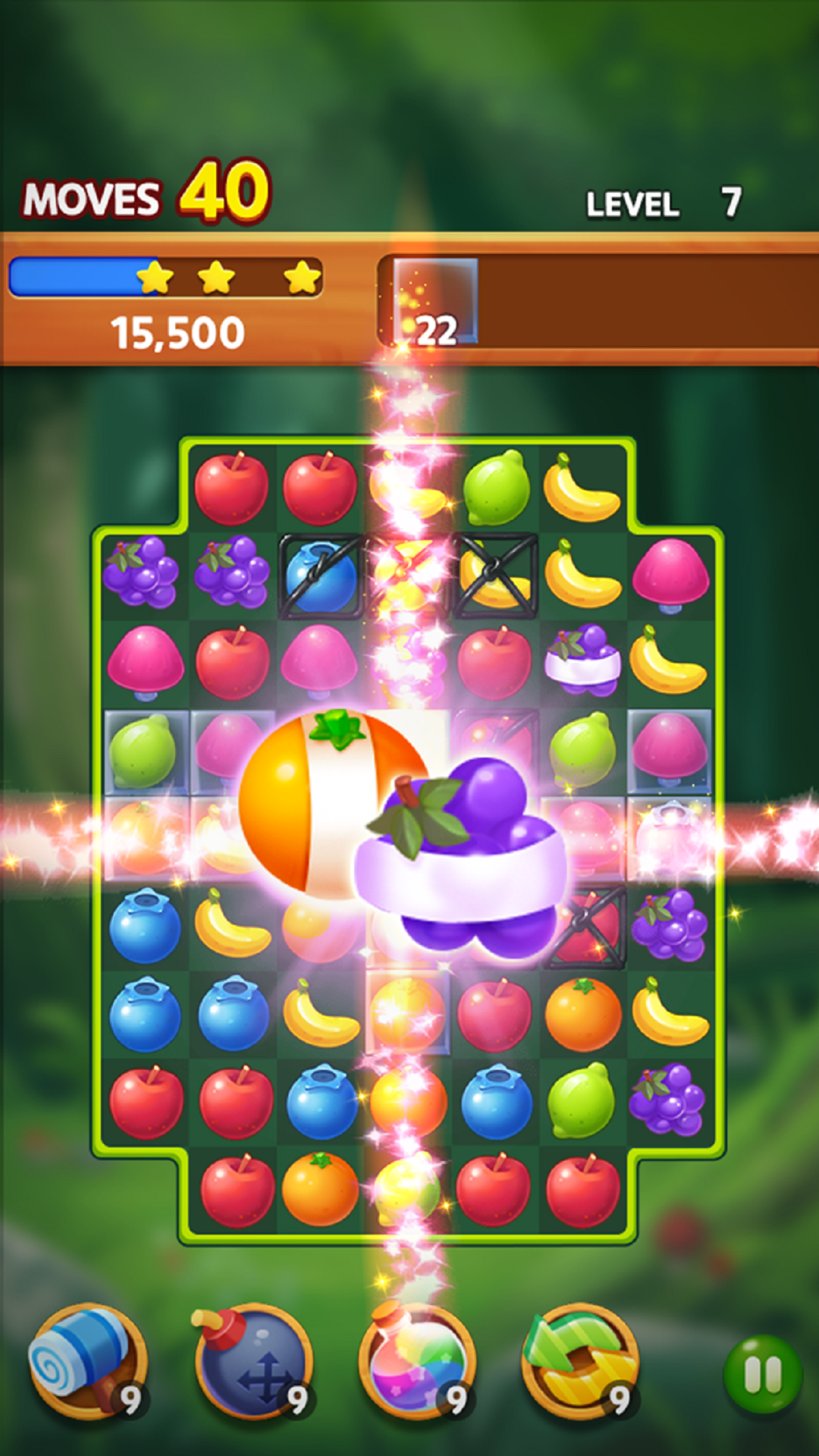 اسکرین شات 7 بازی Fruits Match3 Magic Master