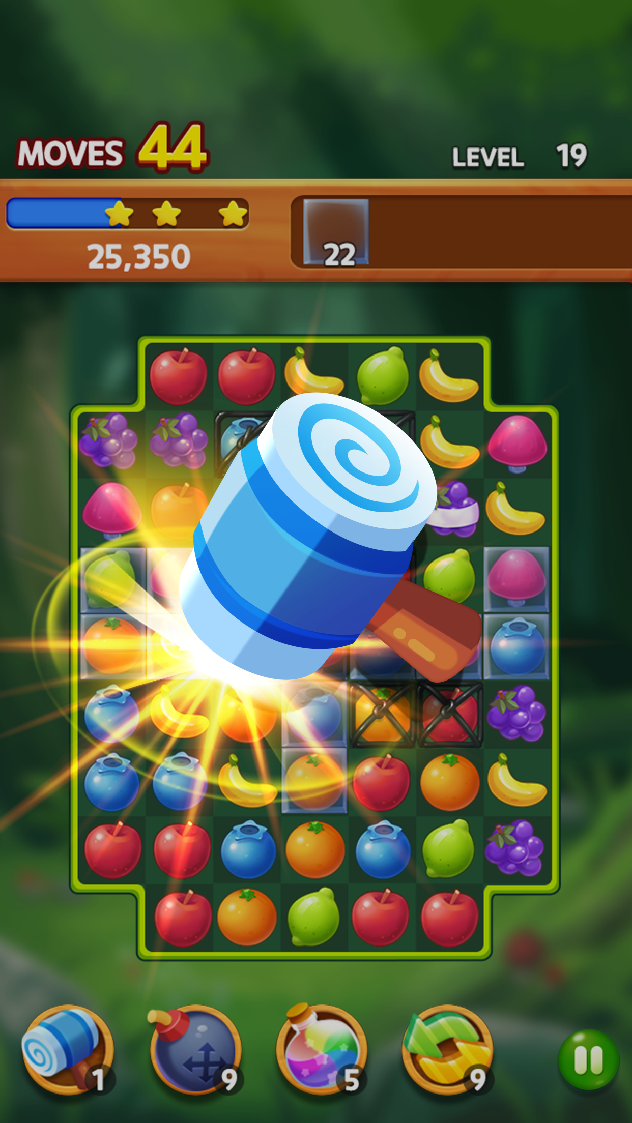 اسکرین شات 3 بازی Fruits Match3 Magic Master