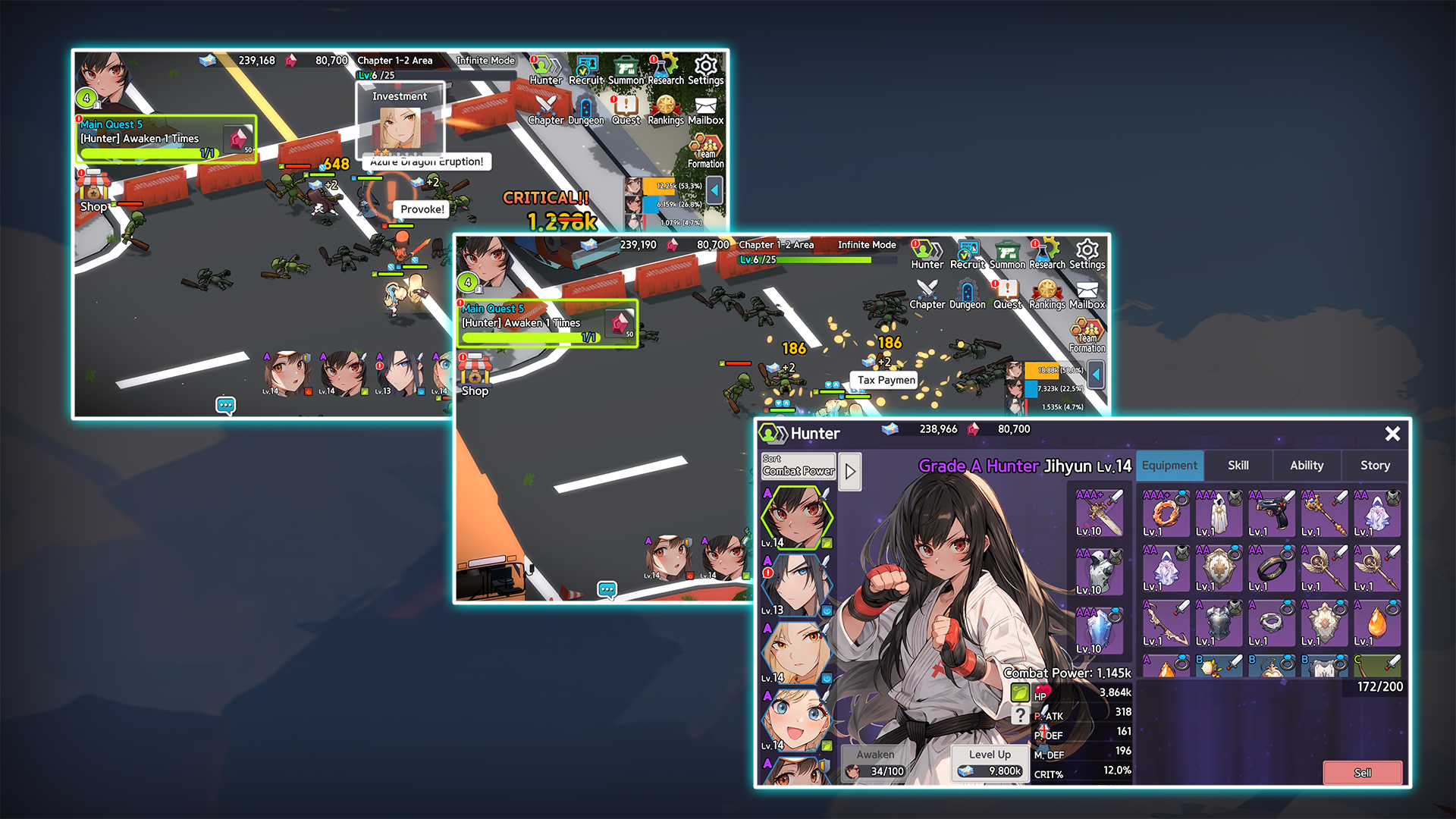 اسکرین شات 7 بازی Hunter Party: Idle RPG