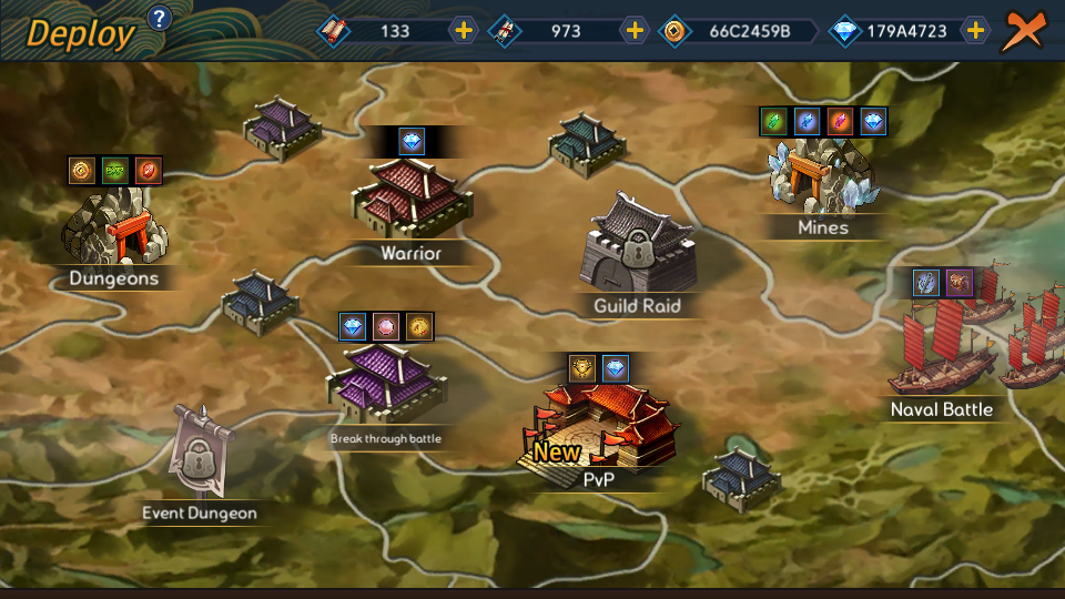 اسکرین شات 3 بازی Idle Three Kingdoms: Card RPG