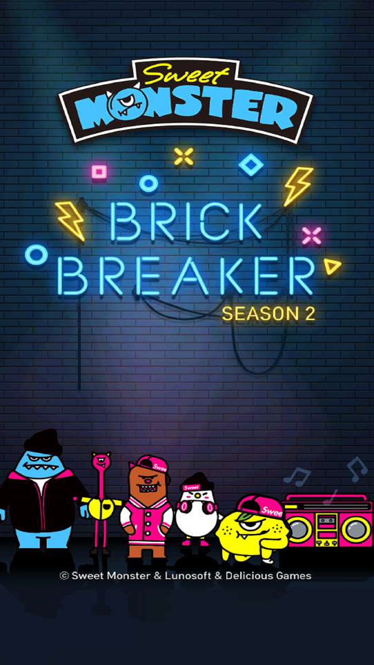 اسکرین شات 7 بازی Brick Breaker: Neon Brick Ball