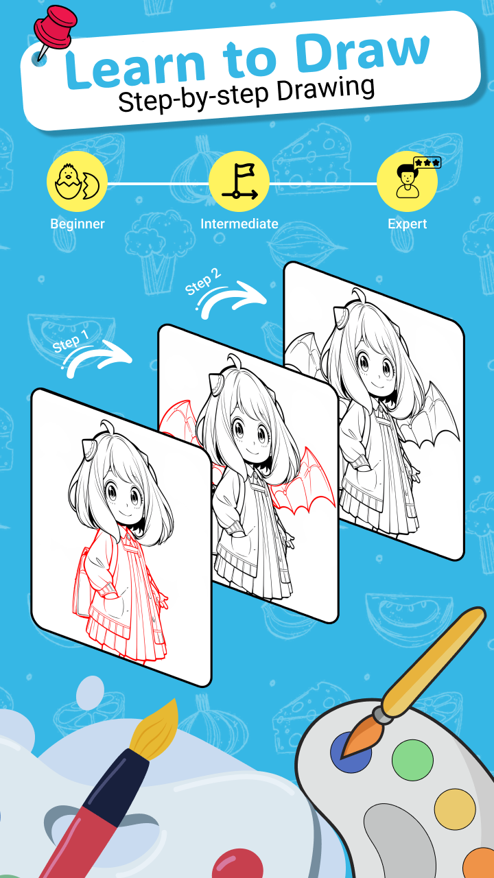 اسکرین شات 3 برنامه AR Drawing: Paint & Sketch Art