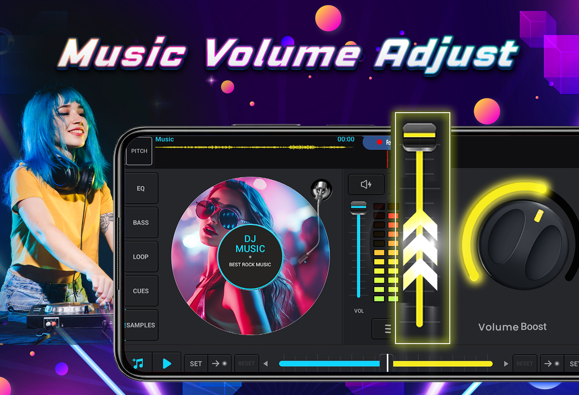 اسکرین شات 6 برنامه DJ Mixer Music: Virtual DJ Mix