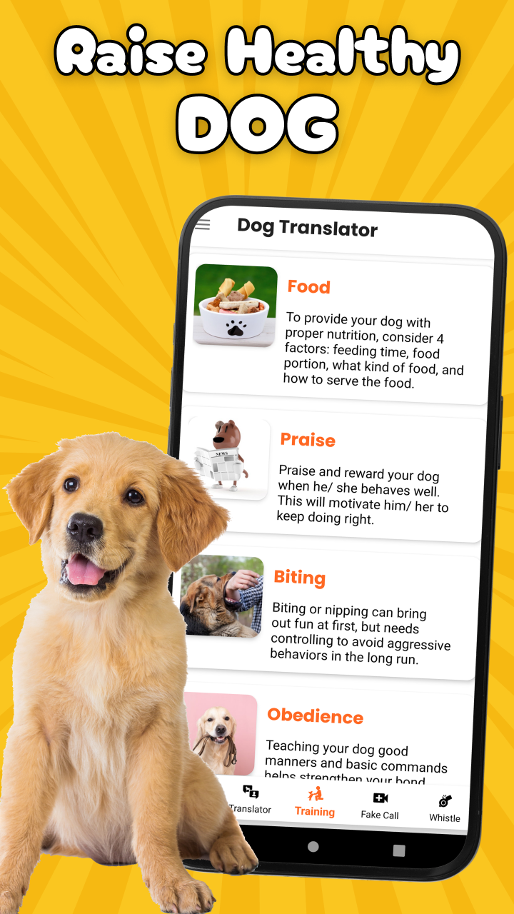 اسکرین شات 5 برنامه Dog Translator Prank Simulator