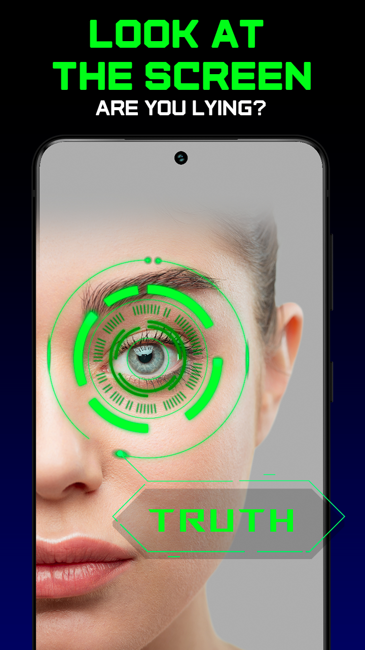 اسکرین شات 4 برنامه Lie Detector Test : Prank App
