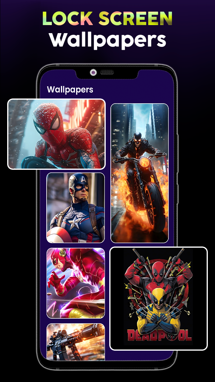 اسکرین شات 5 برنامه Zipper Lock Screen - Zip Lock