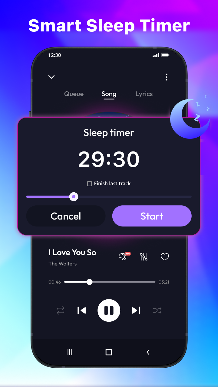 اسکرین شات 8 برنامه Offline Music Player - MP3 App