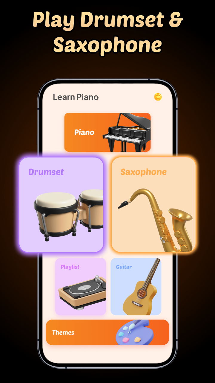 اسکرین شات 4 برنامه Learn Piano - Piano lessons