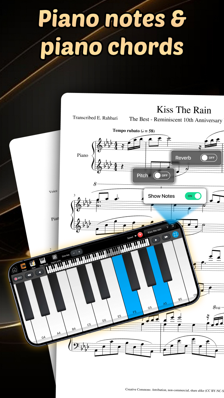 اسکرین شات 7 برنامه Learn Piano - Piano lessons