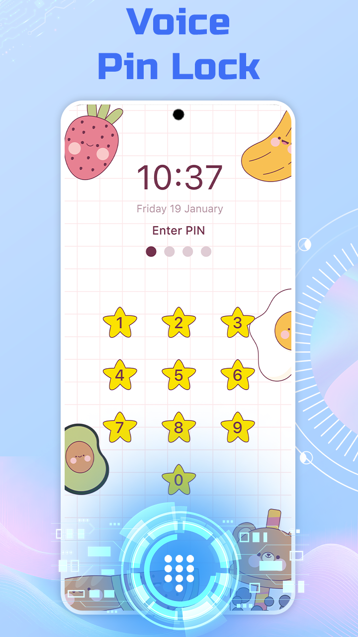 اسکرین شات 7 برنامه Voice Screen Lock & Voice Lock