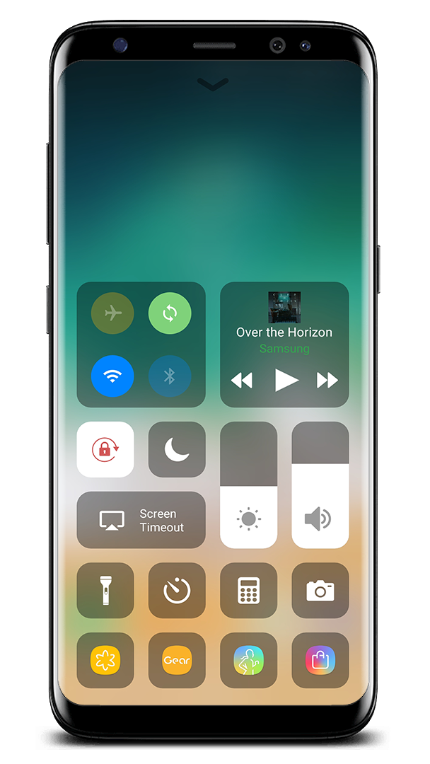 اسکرین شات 2 برنامه Control Center iOS 15