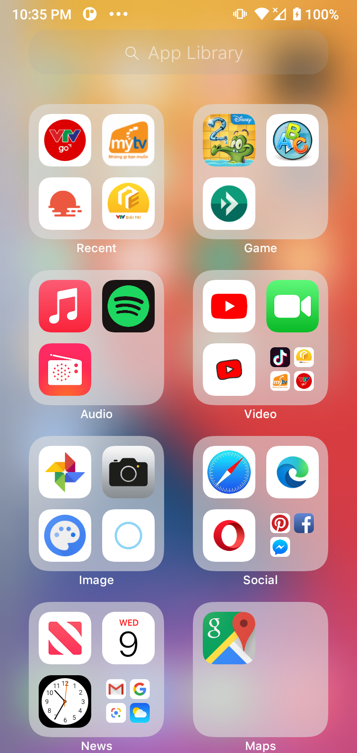 اسکرین شات 6 برنامه Launcher iOS 16