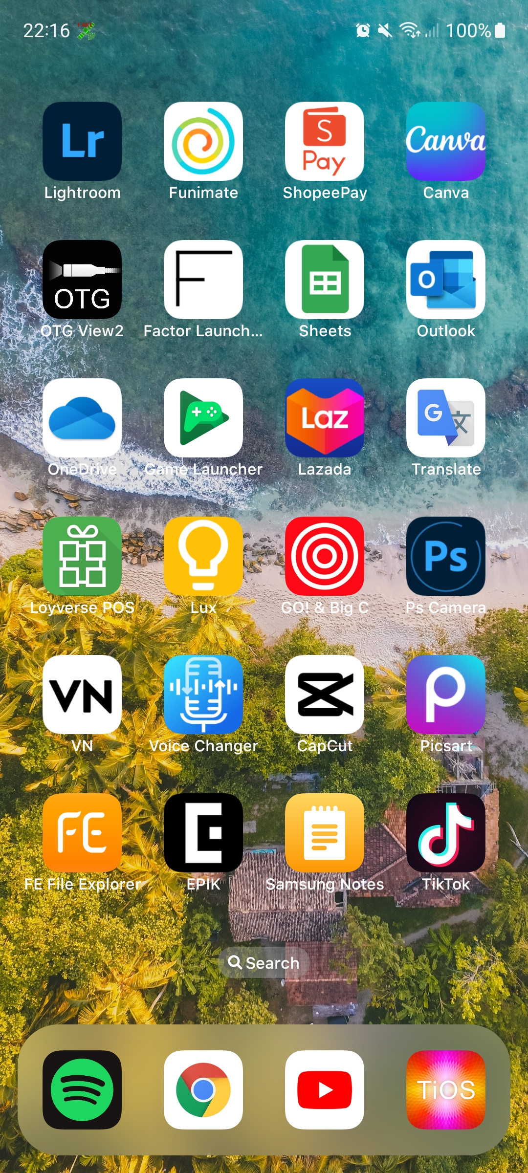 اسکرین شات 2 برنامه Launcher iOS 17 (TiOS) Lite