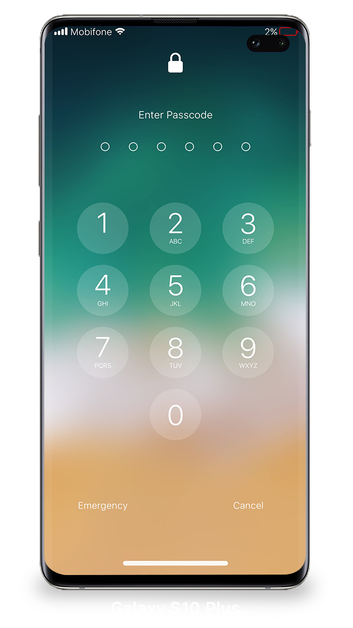 اسکرین شات 3 برنامه Lock Screen iOS 15