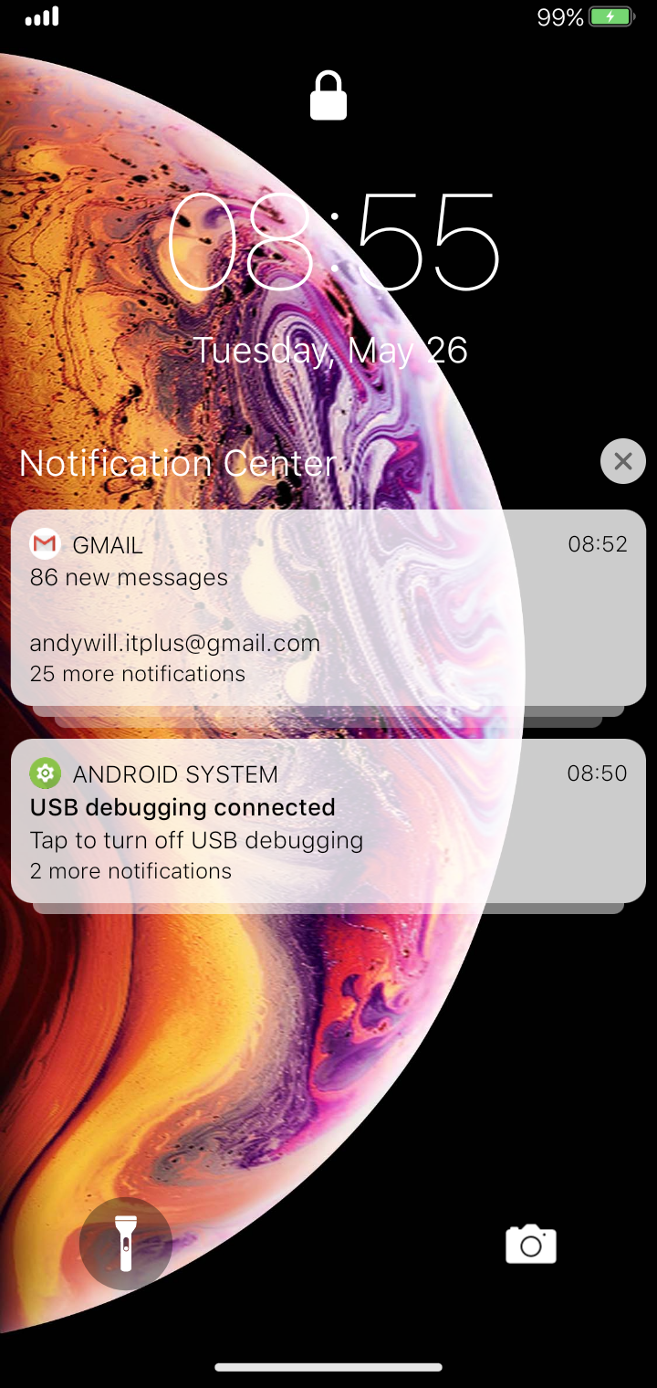 اسکرین شات 5 برنامه Lock Screen iOS 26