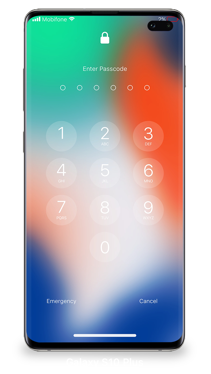 اسکرین شات 1 برنامه Lock Screen iOS 15