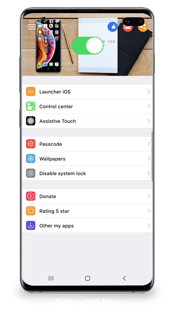 اسکرین شات 6 برنامه Lock Screen iOS 15