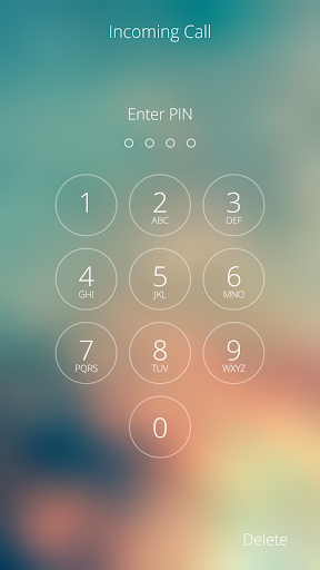 اسکرین شات 3 برنامه Secure Incoming Call