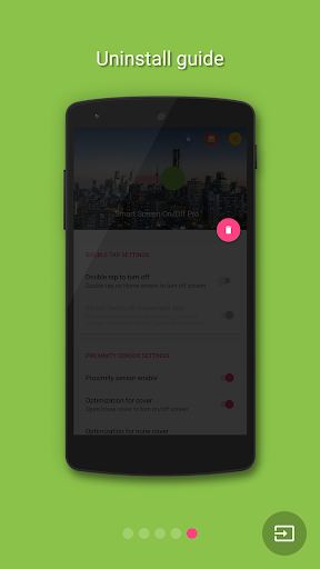 اسکرین شات 6 برنامه Smart Screen On Off (New)