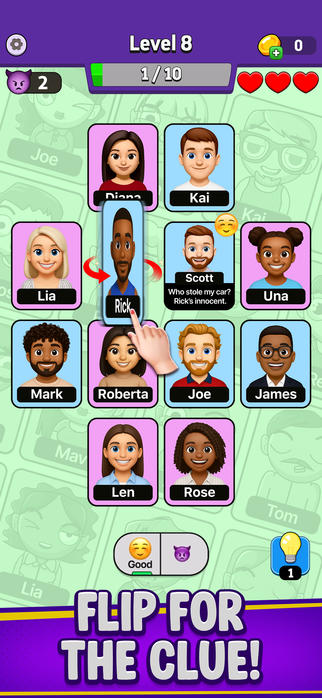 اسکرین شات 4 بازی Clue Master - Logic Puzzles